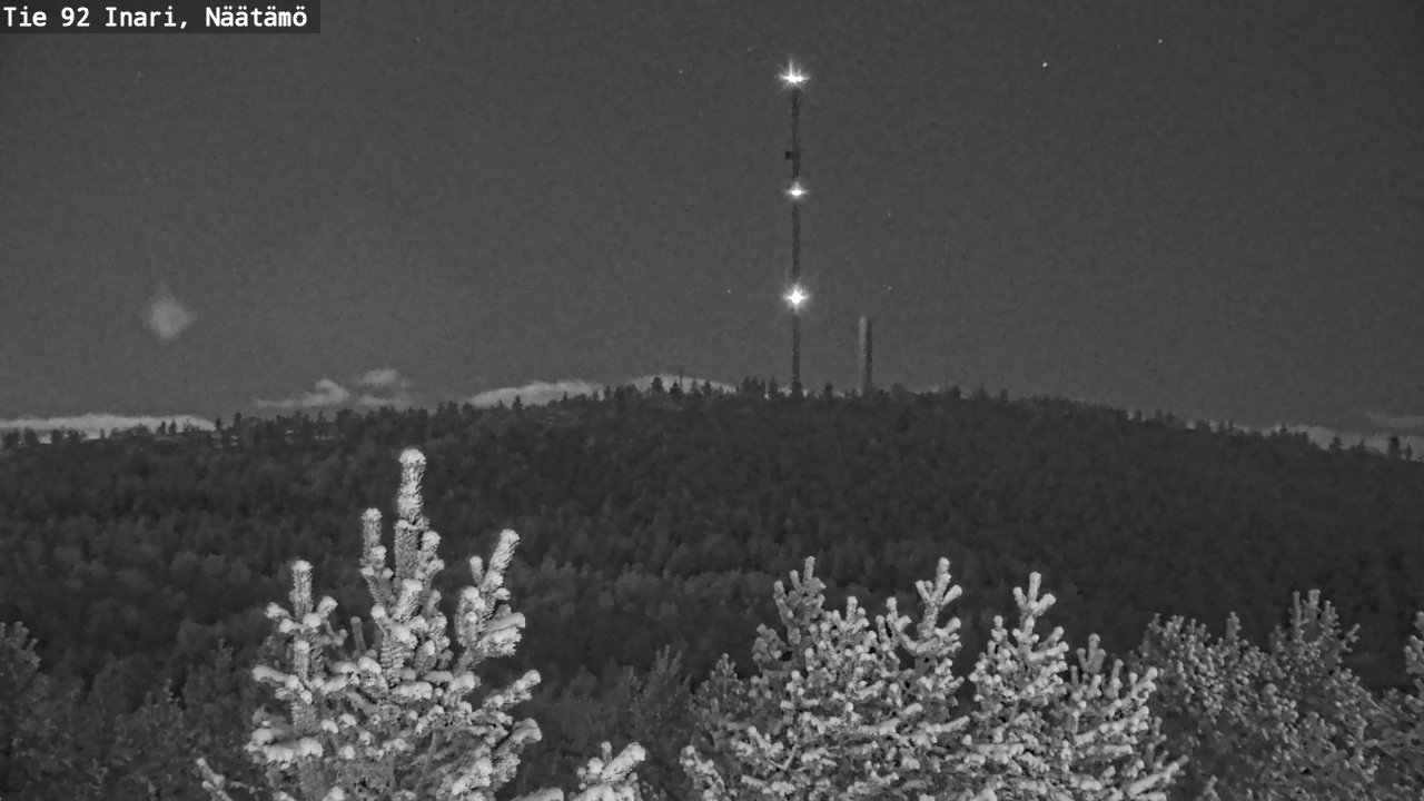 Kelikamerat Kuva Tie 92 Inari, Näätämö, Inari, Lappi