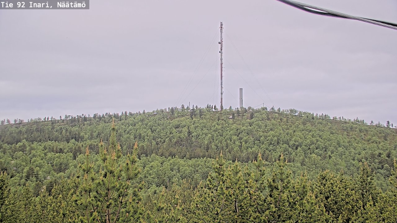 Kelikamerat Kuva Tie 92 Inari, Näätämö, Inari, Lappi