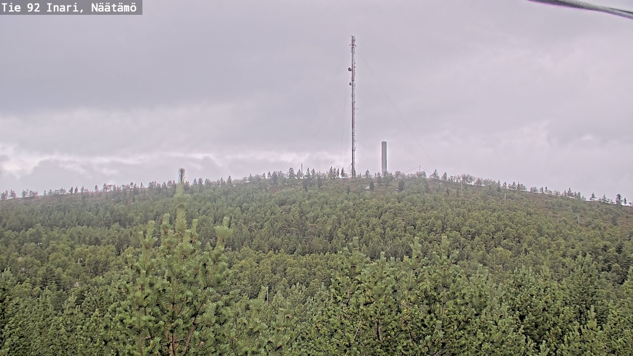 Kelikamerat Kuva Tie 92 Inari, Näätämö, Inari, Lappi