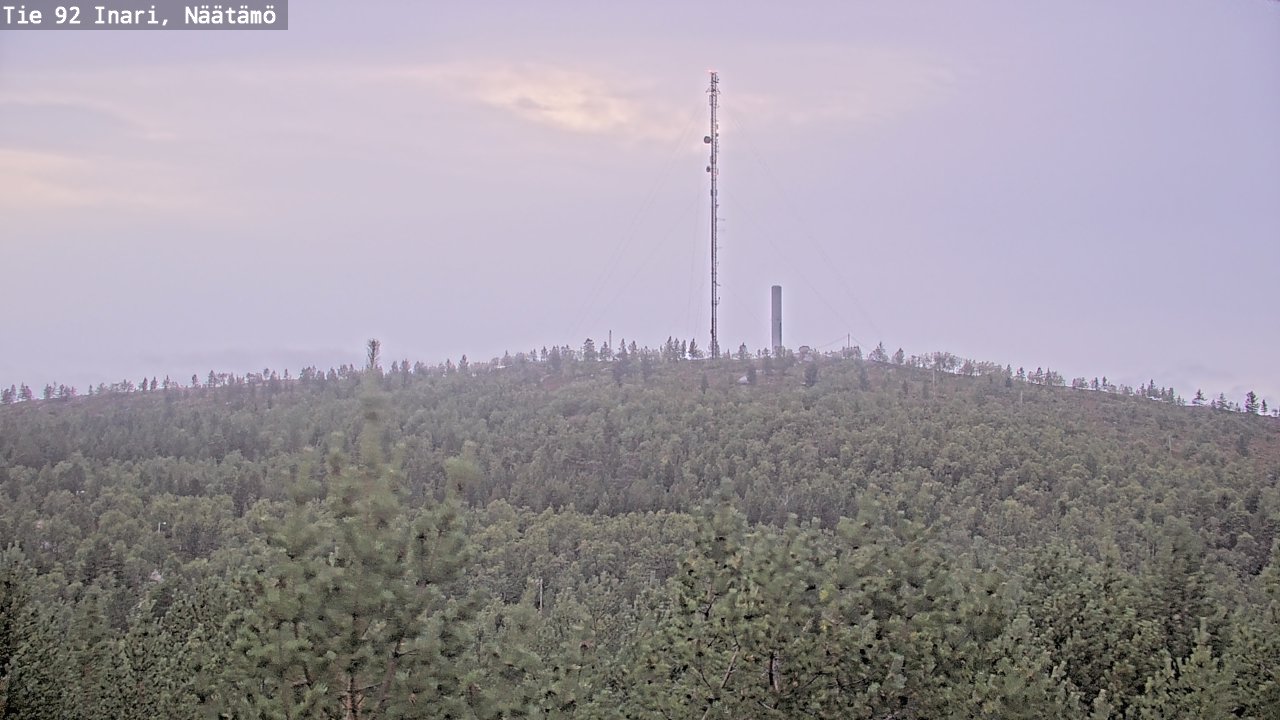 Kelikamerat Kuva Tie 92 Inari, Näätämö, Inari, Lappi