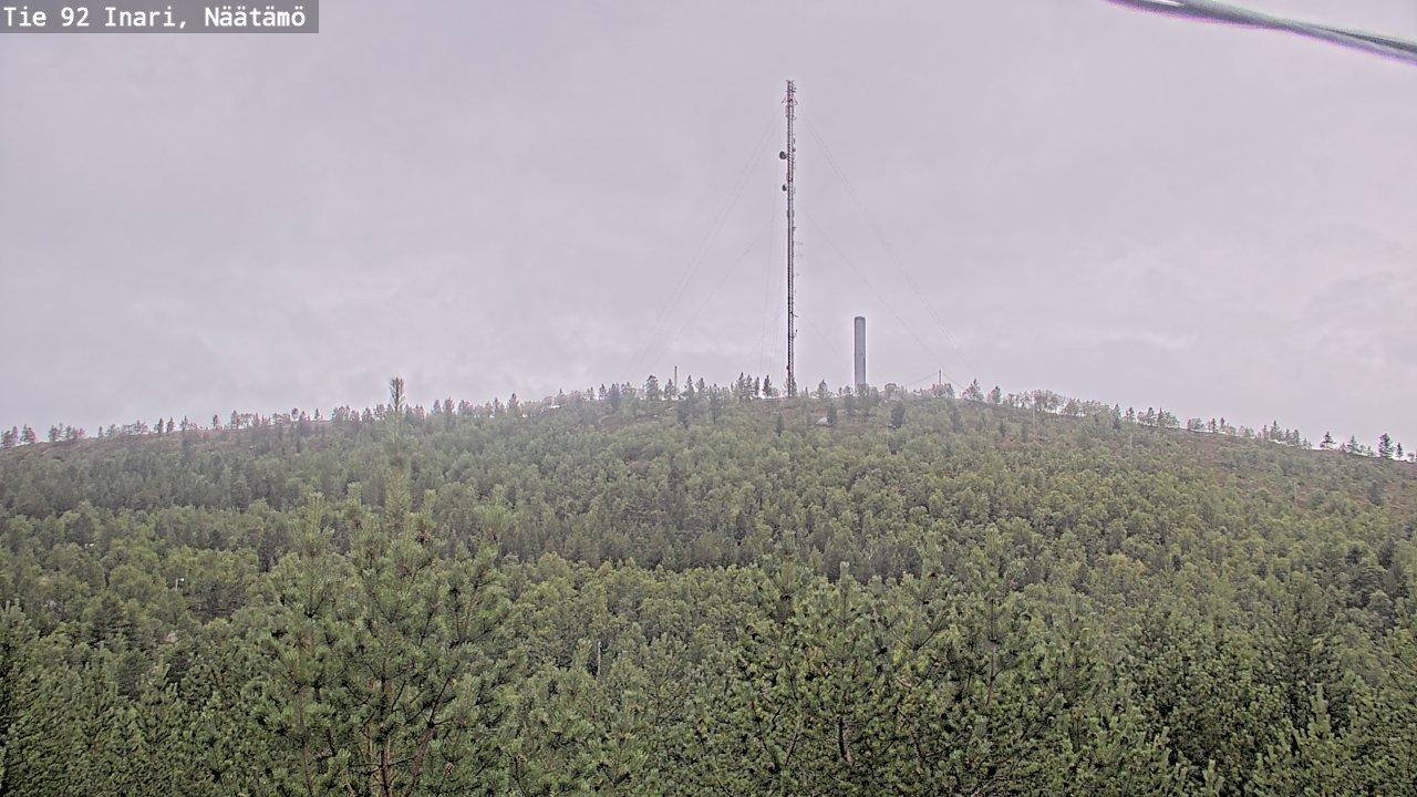 Kelikamerat Kuva Tie 92 Inari, Näätämö, Inari, Lappi