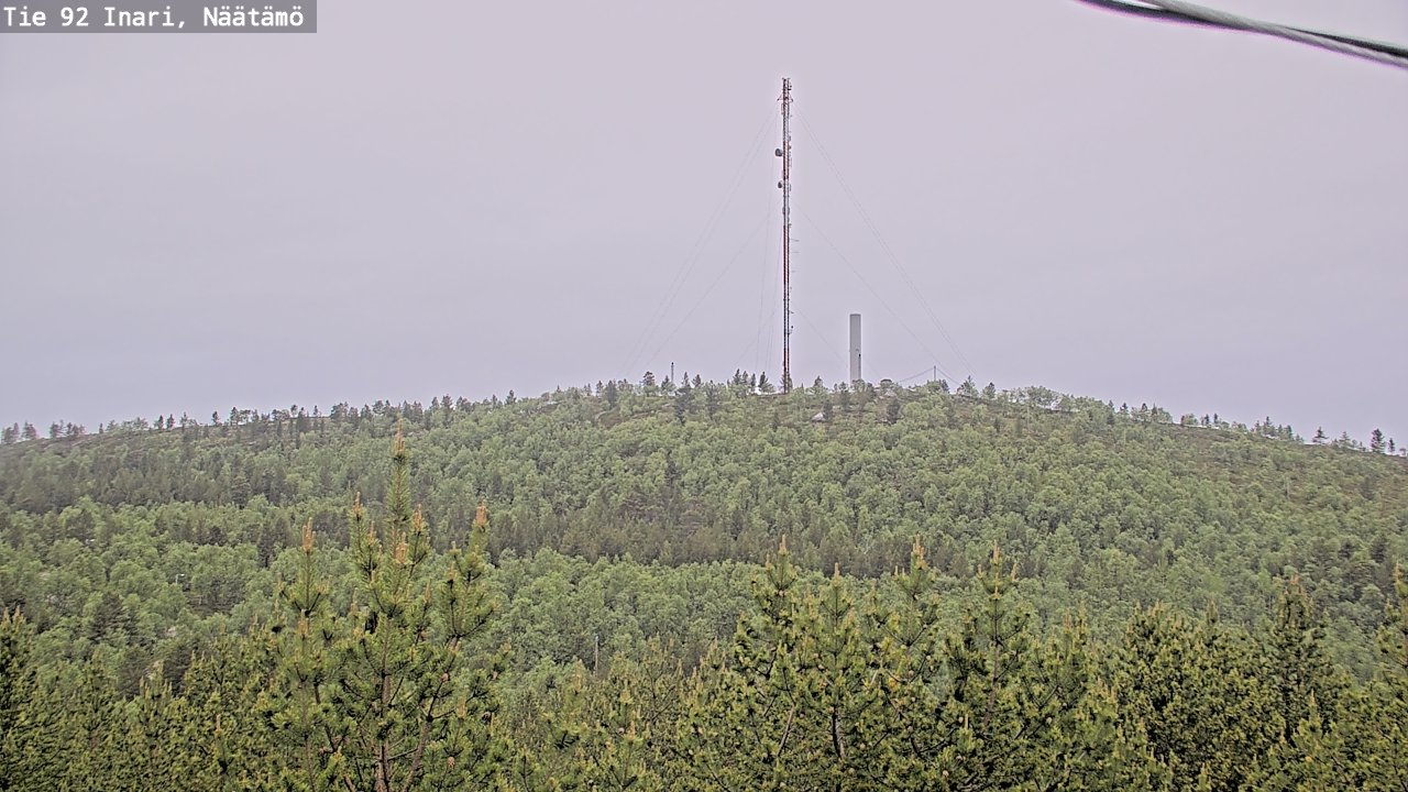 Kelikamerat Kuva Tie 92 Inari, Näätämö, Inari, Lappi