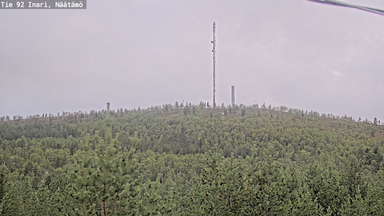 Kelikamerat Kuva Tie 92 Inari, Näätämö, Inari, Lappi