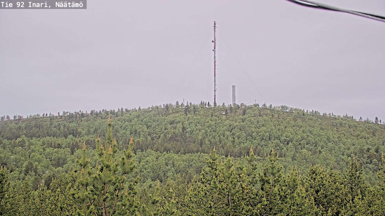 Kelikamerat Kuva Tie 92 Inari, Näätämö, Inari, Lappi