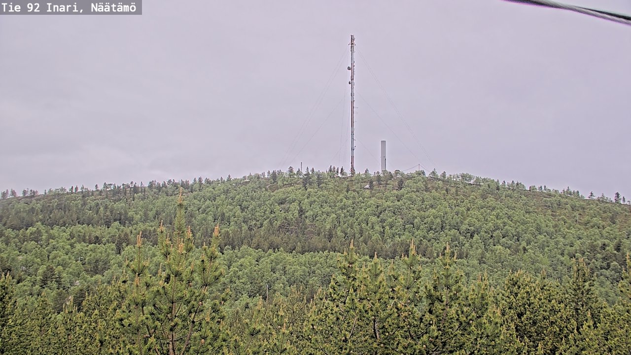Kelikamerat Kuva Tie 92 Inari, Näätämö, Inari, Lappi