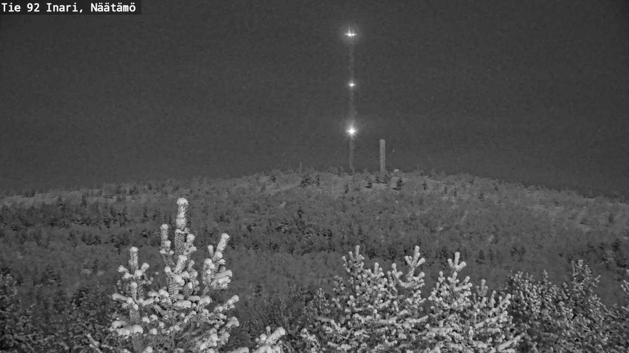 Kelikamerat Kuva Tie 92 Inari, Näätämö, Inari, Lappi