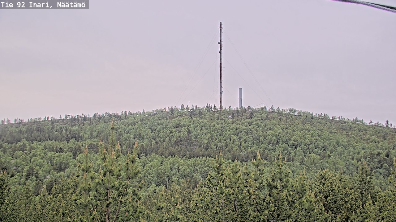 Kelikamerat Kuva Tie 92 Inari, Näätämö, Inari, Lappi
