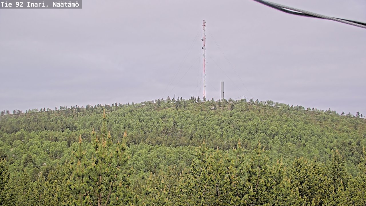 Kelikamerat Kuva Tie 92 Inari, Näätämö, Inari, Lappi