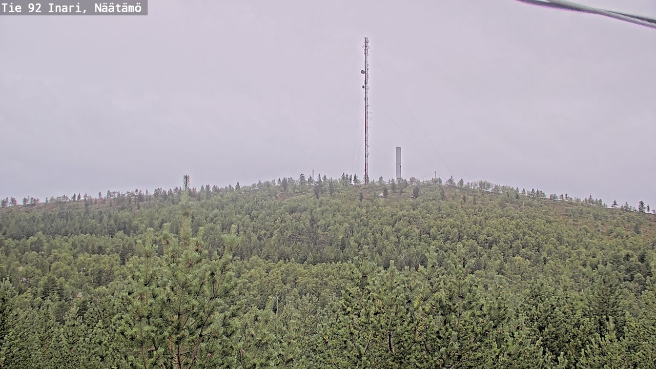 Kelikamerat Kuva Tie 92 Inari, Näätämö, Inari, Lappi