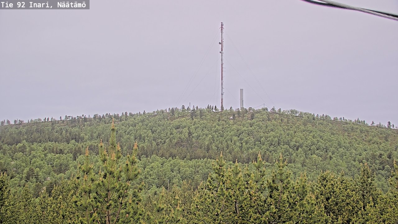 Kelikamerat Kuva Tie 92 Inari, Näätämö, Inari, Lappi