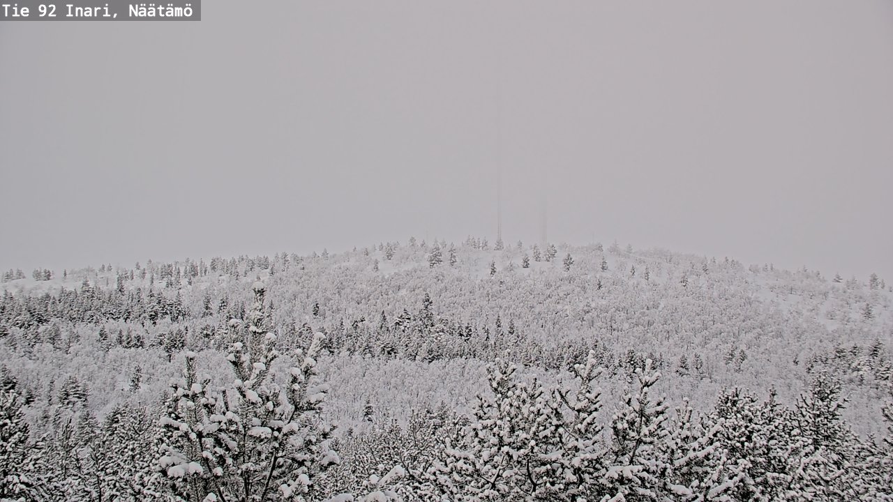 Kelikamerat Kuva Tie 92 Inari, Näätämö, Inari, Lappi