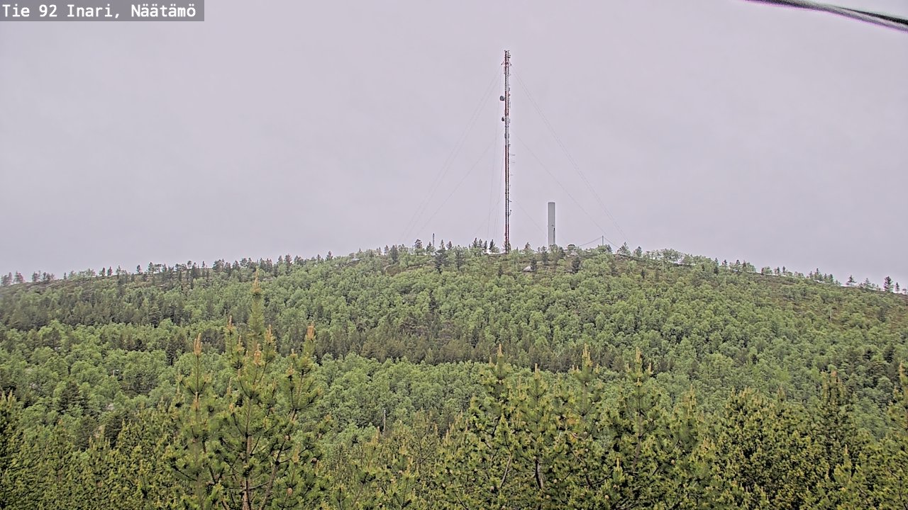 Kelikamerat Kuva Tie 92 Inari, Näätämö, Inari, Lappi