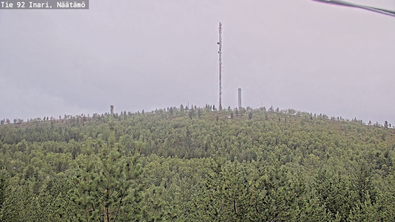 Kelikamerat Kuva Tie 92 Inari, Näätämö, Inari, Lappi