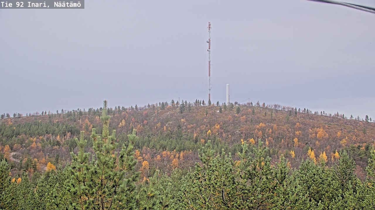 Kelikamerat Kuva Tie 92 Inari, Näätämö, Inari, Lappi