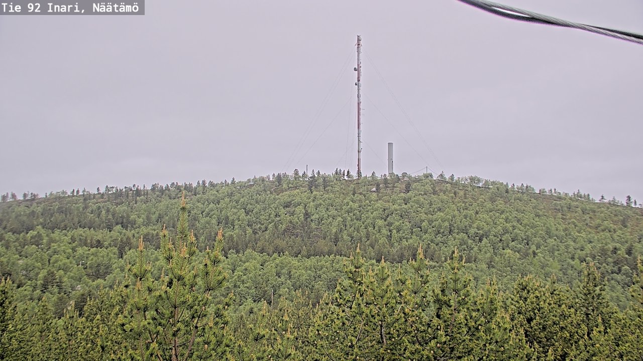 Kelikamerat Kuva Tie 92 Inari, Näätämö, Inari, Lappi