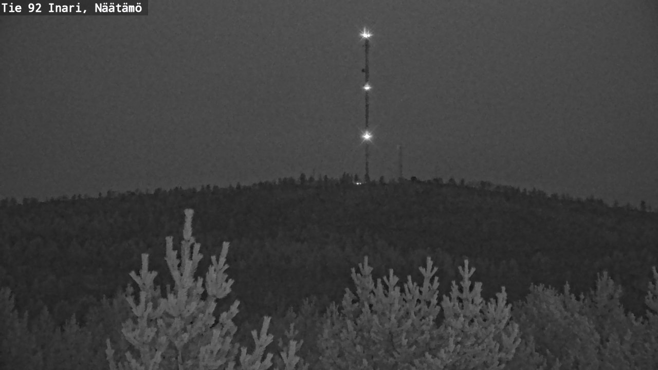 Kelikamerat Kuva Tie 92 Inari, Näätämö, Inari, Lappi