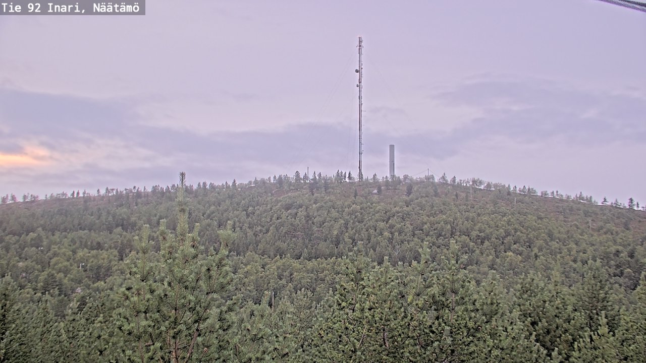Kelikamerat Kuva Tie 92 Inari, Näätämö, Inari, Lappi