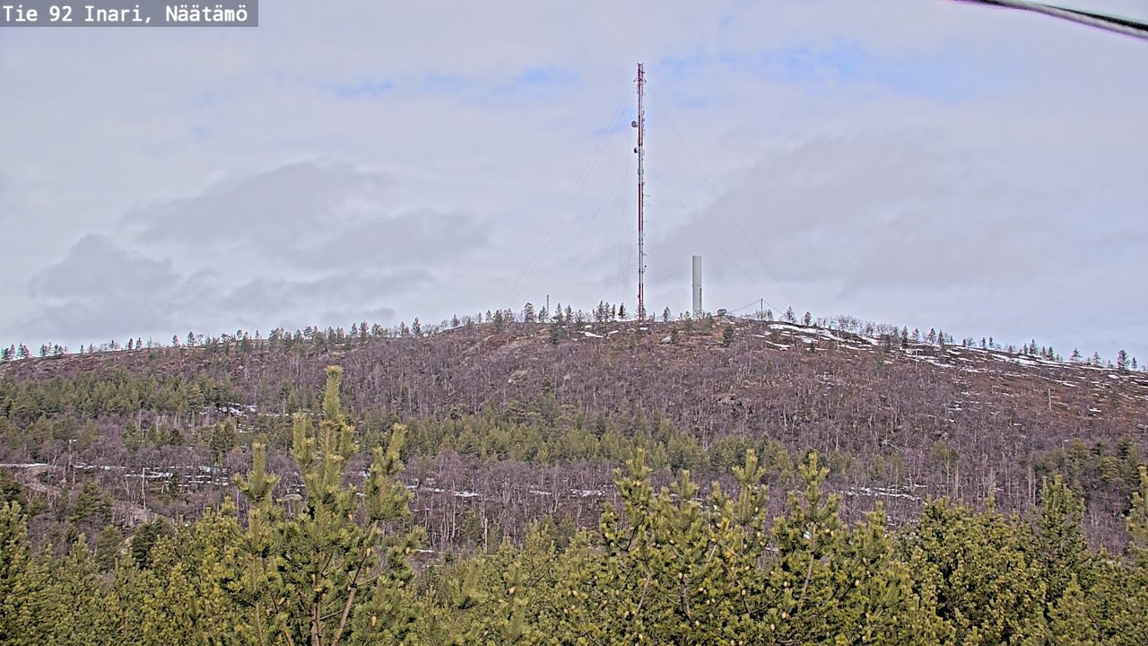 Kelikamerat Kuva Tie 92 Inari, Näätämö, Inari, Lappi
