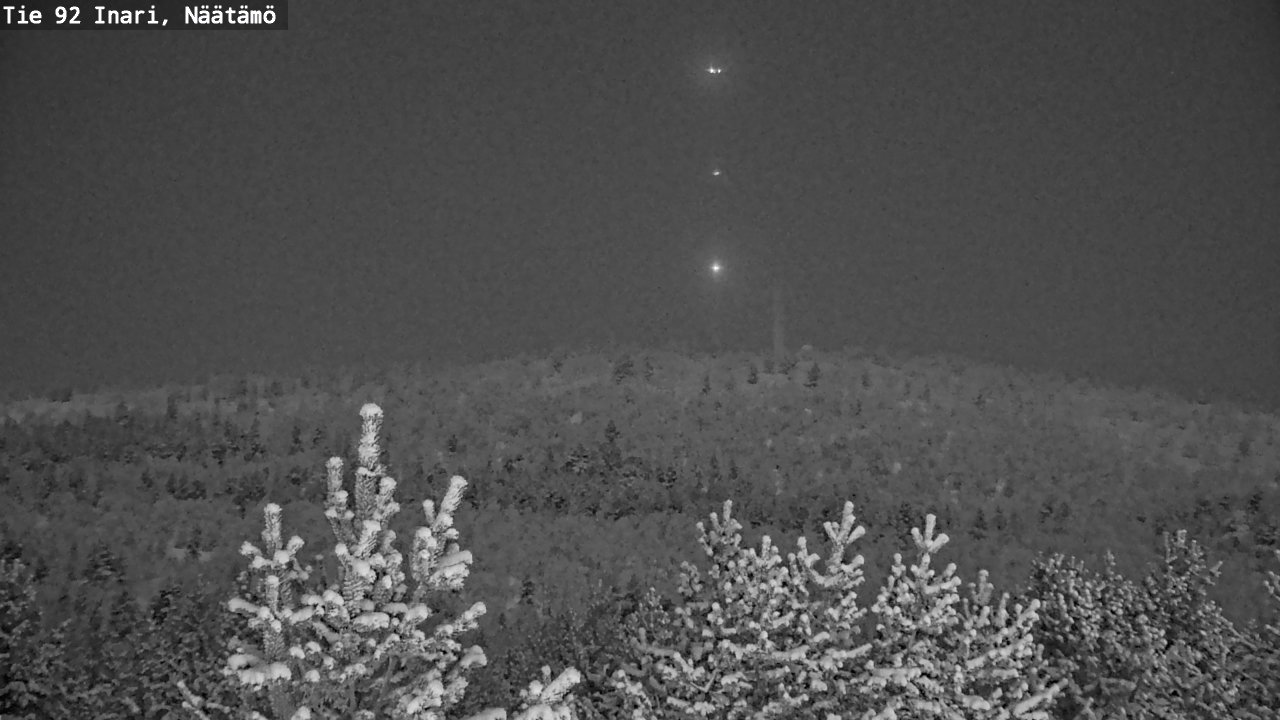 Kelikamerat Kuva Tie 92 Inari, Näätämö, Inari, Lappi