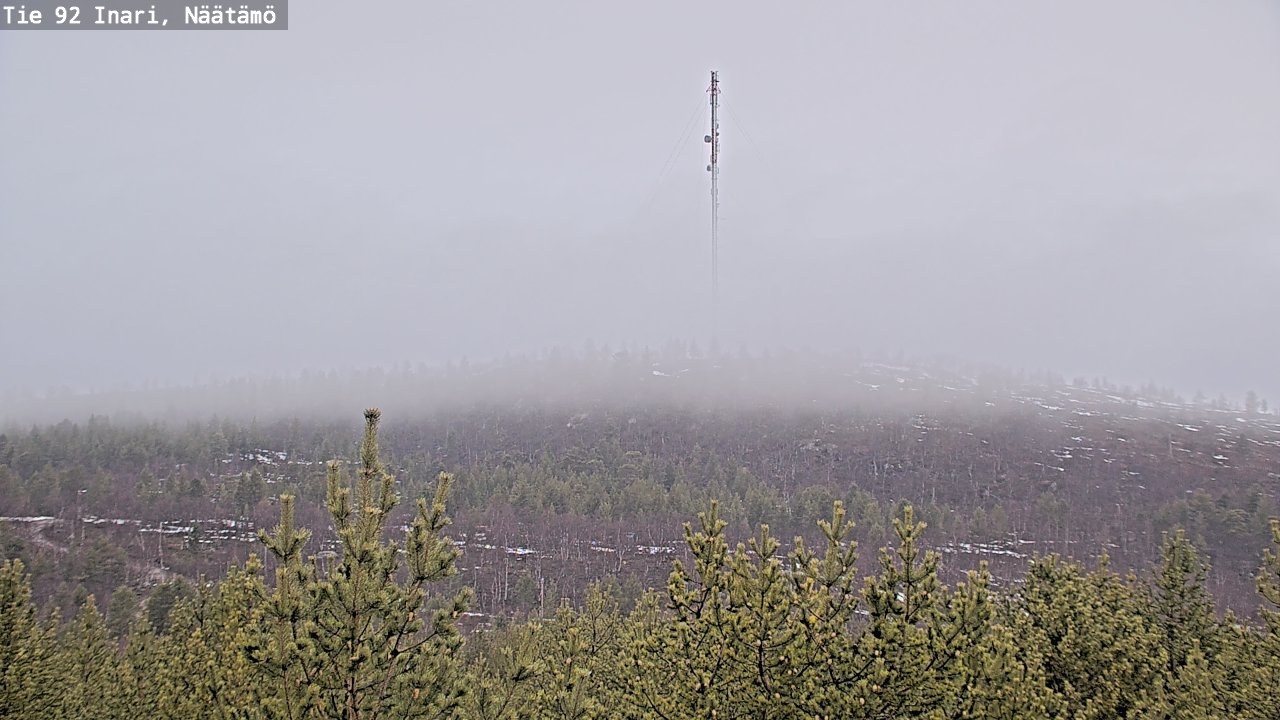 Kelikamerat Kuva Tie 92 Inari, Näätämö, Inari, Lappi