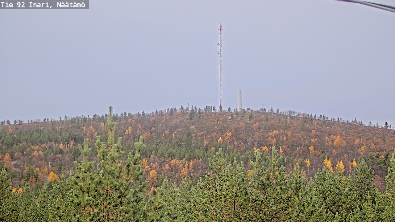 Kelikamerat Kuva Tie 92 Inari, Näätämö, Inari, Lappi