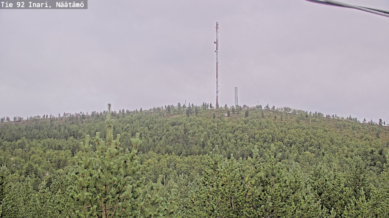 Kelikamerat Kuva Tie 92 Inari, Näätämö, Inari, Lappi