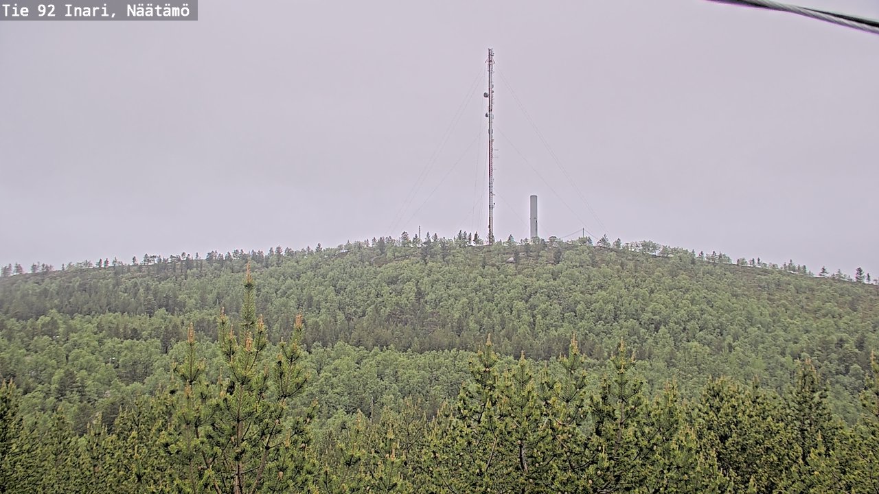 Kelikamerat Kuva Tie 92 Inari, Näätämö, Inari, Lappi