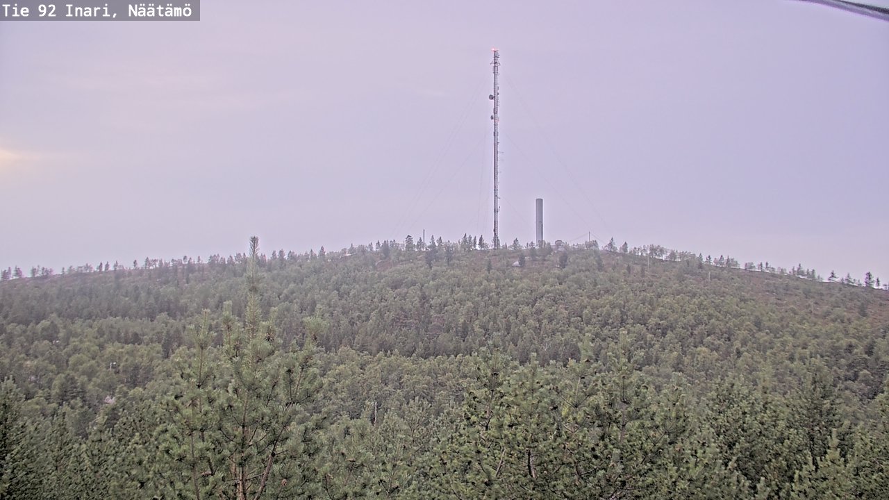 Kelikamerat Kuva Tie 92 Inari, Näätämö, Inari, Lappi