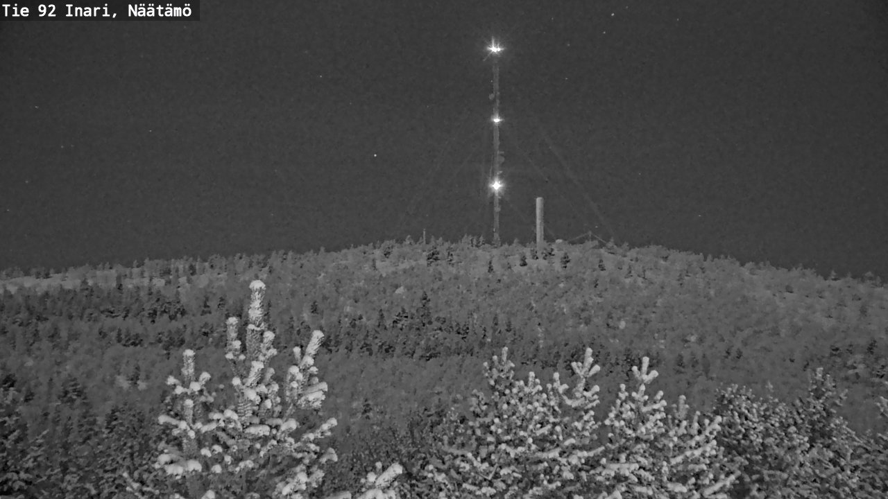 Kelikamerat Kuva Tie 92 Inari, Näätämö, Inari, Lappi