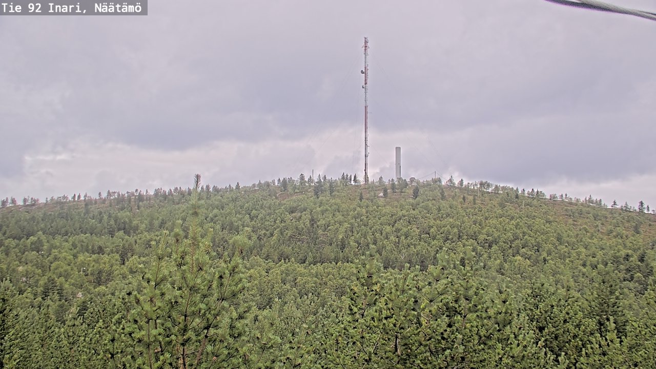 Kelikamerat Kuva Tie 92 Inari, Näätämö, Inari, Lappi
