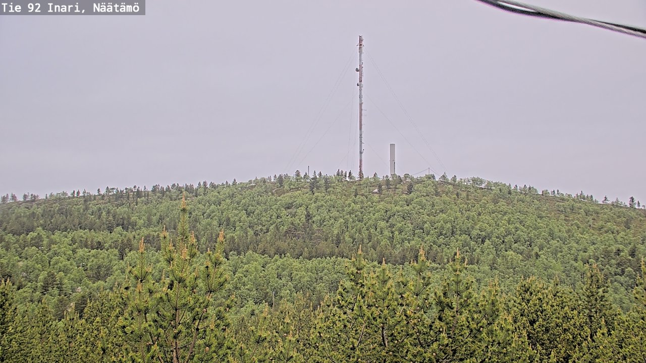 Kelikamerat Kuva Tie 92 Inari, Näätämö, Inari, Lappi