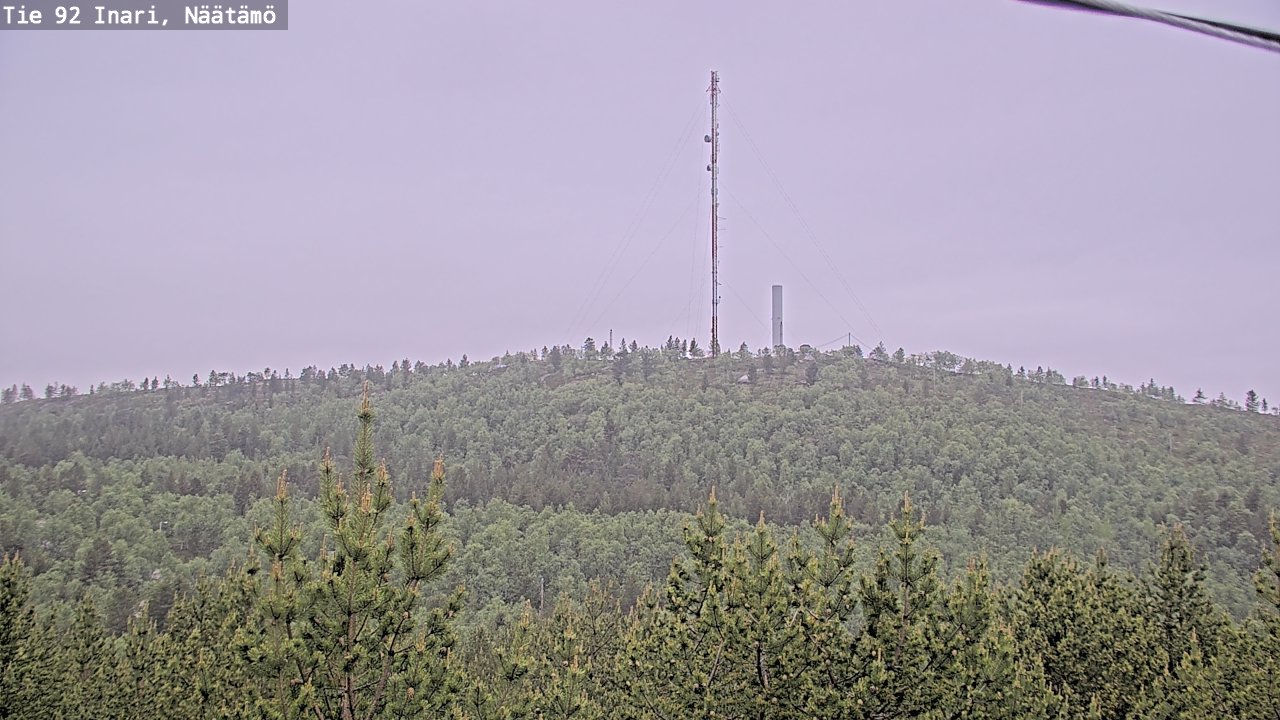 Kelikamerat Kuva Tie 92 Inari, Näätämö, Inari, Lappi