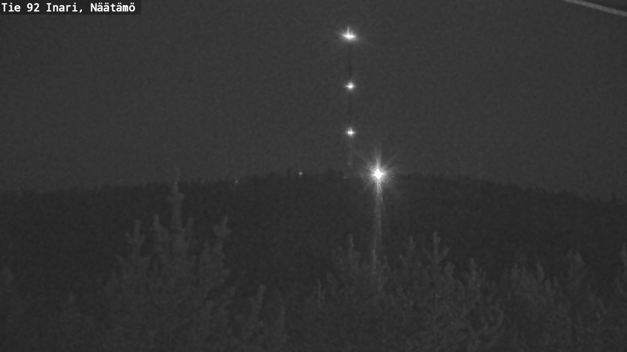 Kelikamerat Kuva Tie 92 Inari, Näätämö, Inari, Lappi