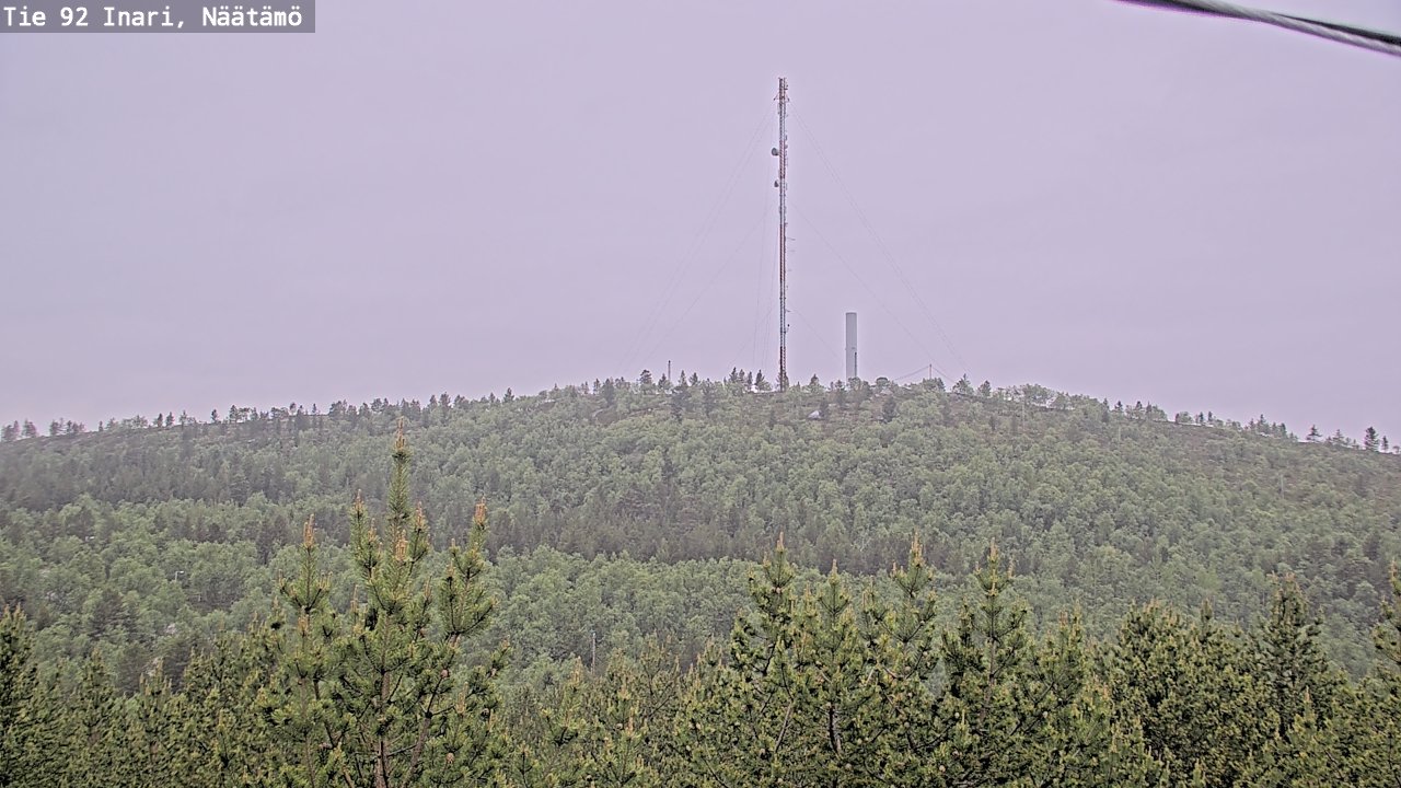 Kelikamerat Kuva Tie 92 Inari, Näätämö, Inari, Lappi