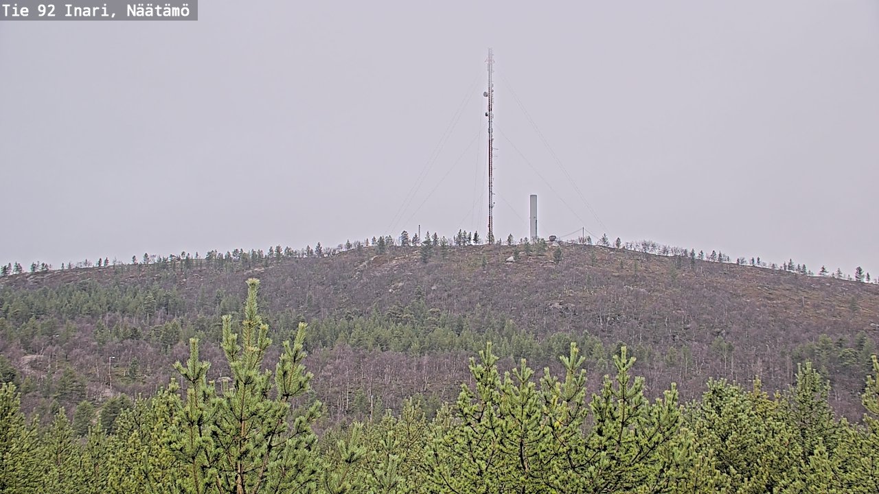 Kelikamerat Kuva Tie 92 Inari, Näätämö, Inari, Lappi