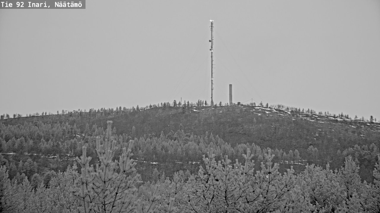 Kelikamerat Kuva Tie 92 Inari, Näätämö, Inari, Lappi