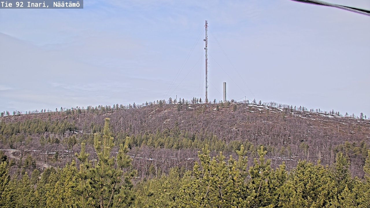 Kelikamerat Kuva Tie 92 Inari, Näätämö, Inari, Lappi