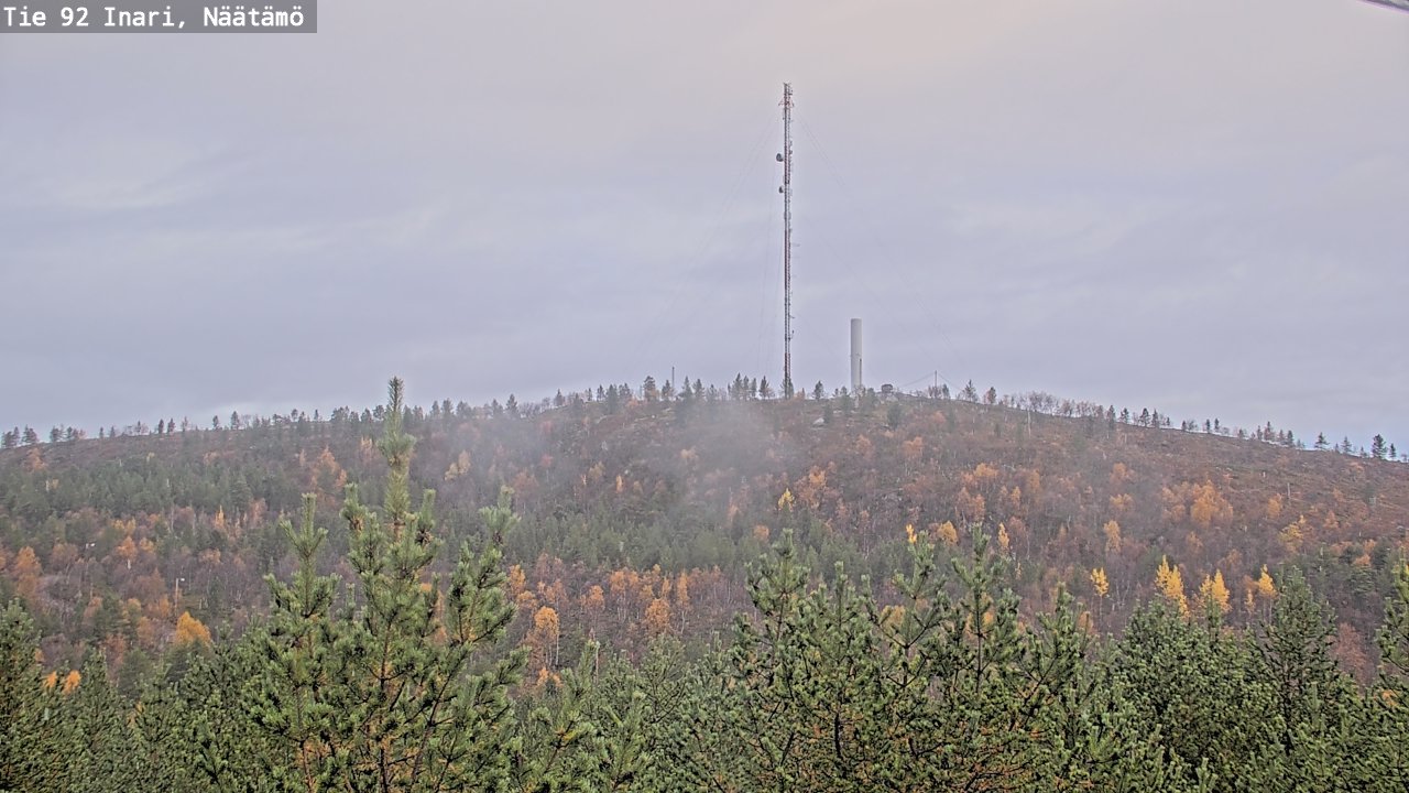 Kelikamerat Kuva Tie 92 Inari, Näätämö, Inari, Lappi