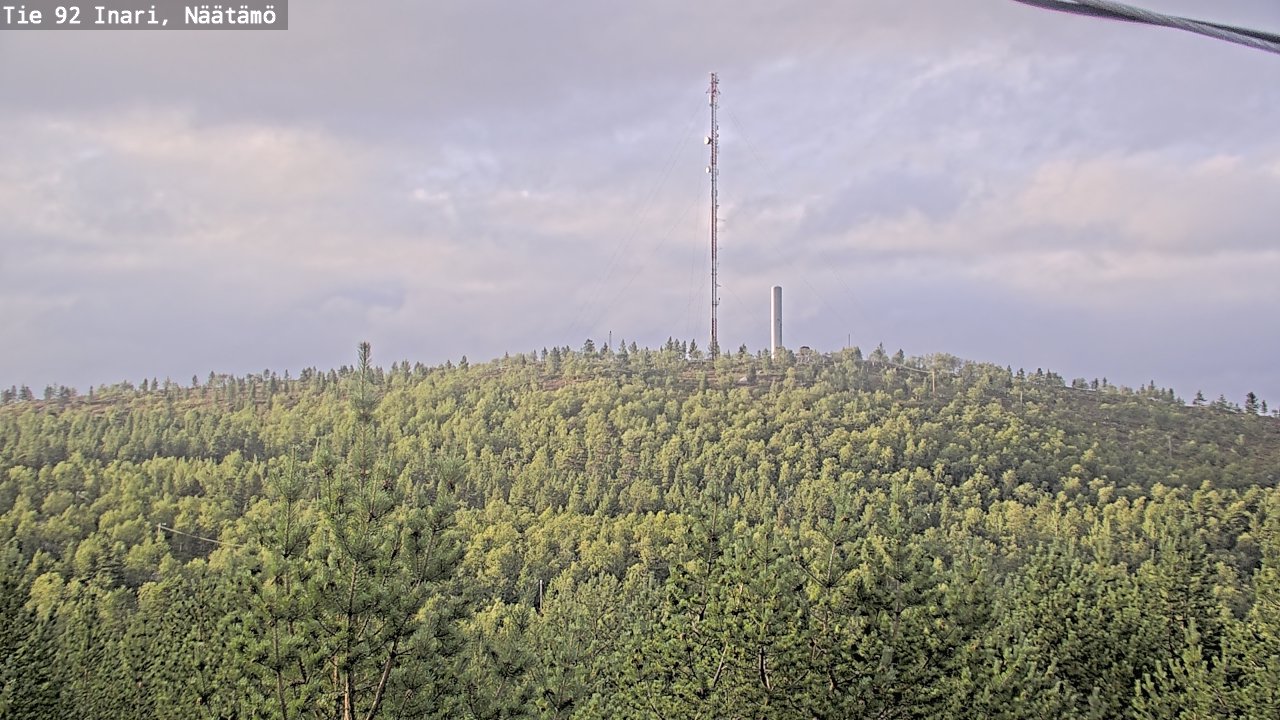 Kelikamerat Kuva Tie 92 Inari, Näätämö, Inari, Lappi