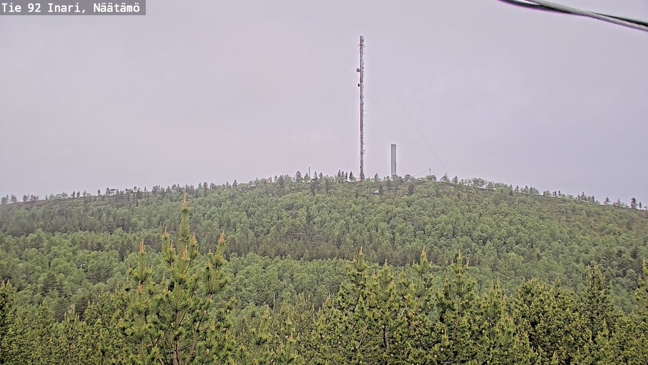 Kelikamerat Kuva Tie 92 Inari, Näätämö, Inari, Lappi