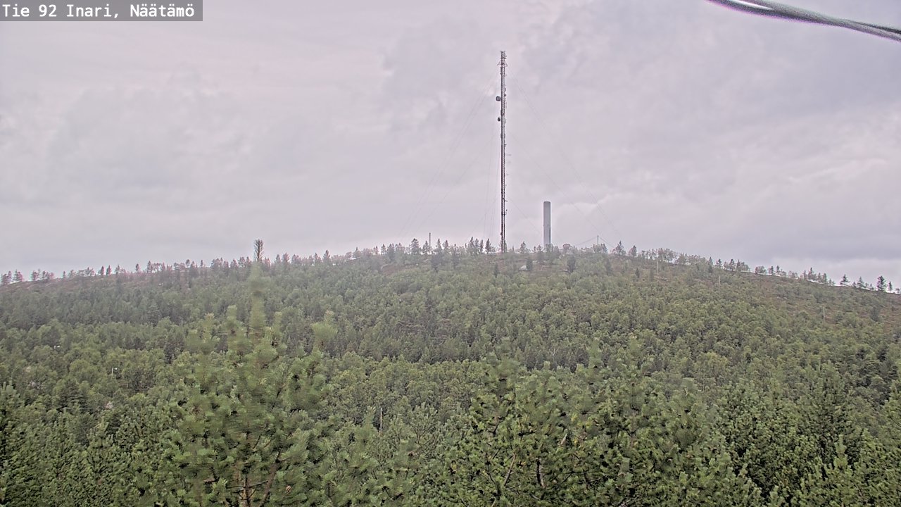 Kelikamerat Kuva Tie 92 Inari, Näätämö, Inari, Lappi
