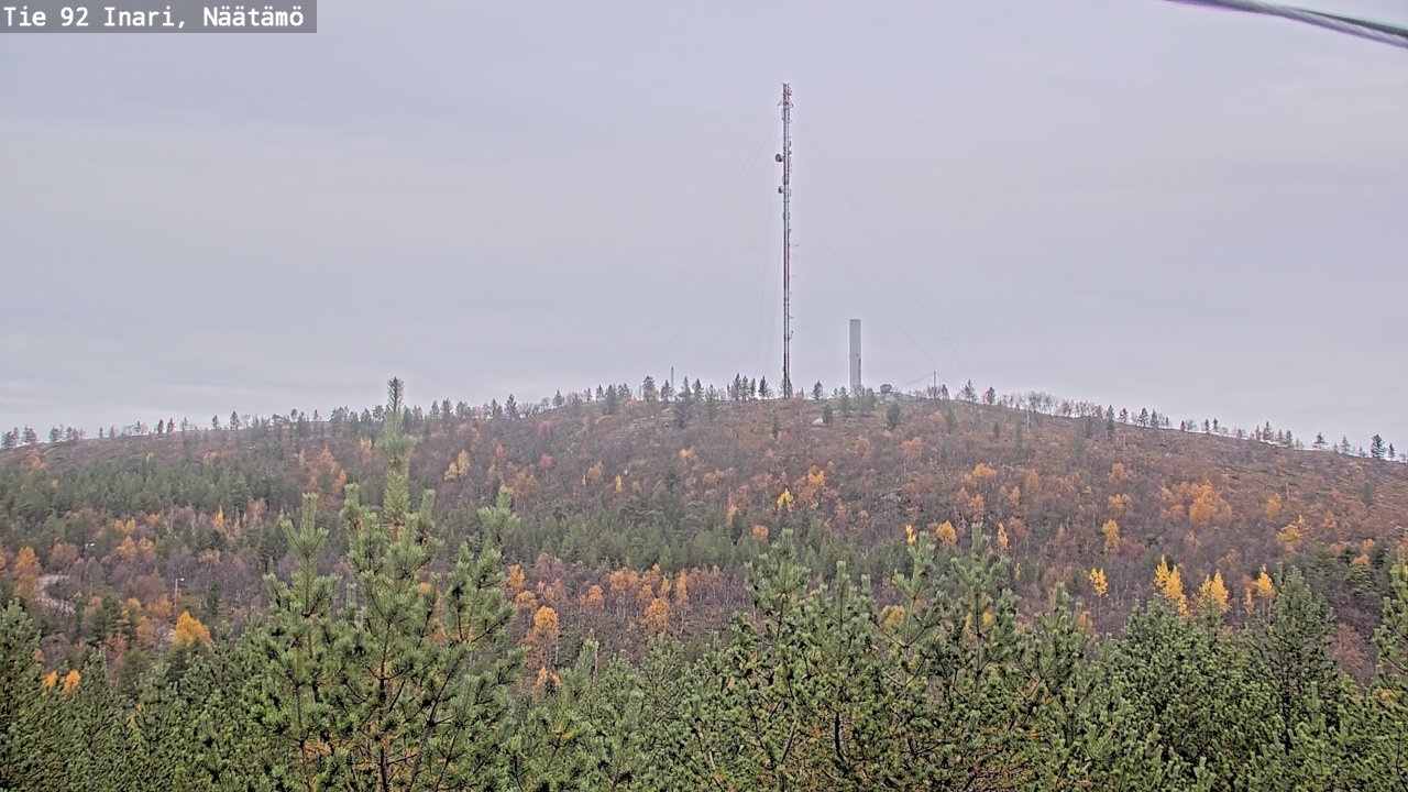 Kelikamerat Kuva Tie 92 Inari, Näätämö, Inari, Lappi