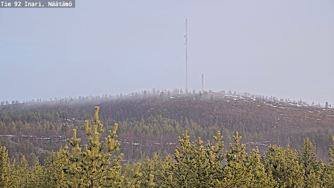 Kelikamerat Kuva Tie 92 Inari, Näätämö, Inari, Lappi