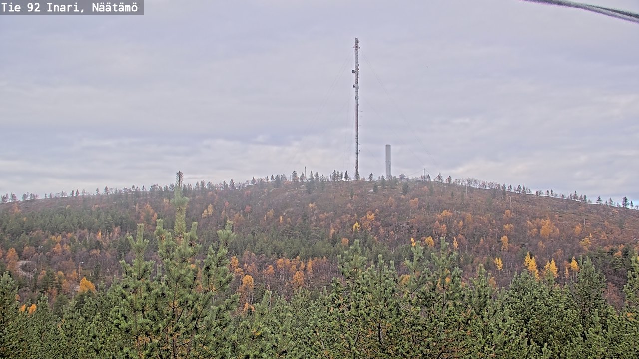Kelikamerat Kuva Tie 92 Inari, Näätämö, Inari, Lappi
