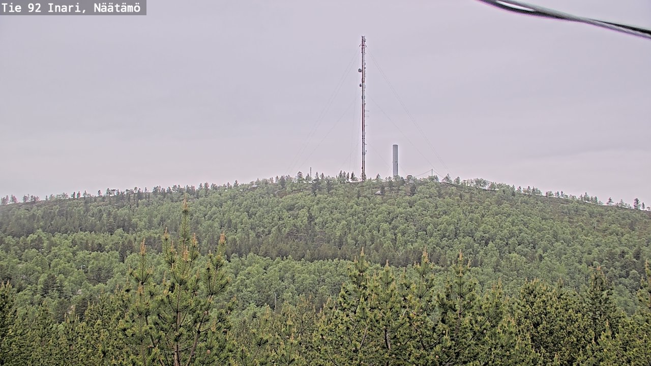 Kelikamerat Kuva Tie 92 Inari, Näätämö, Inari, Lappi