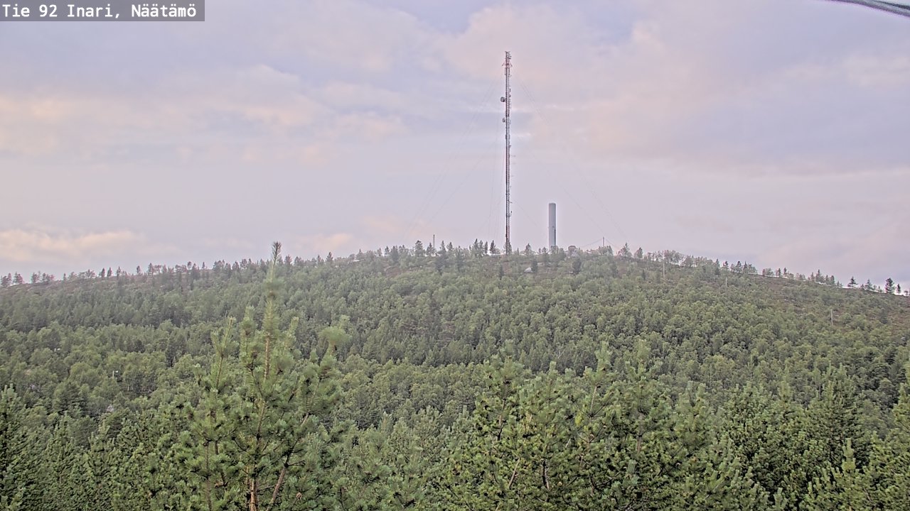 Kelikamerat Kuva Tie 92 Inari, Näätämö, Inari, Lappi