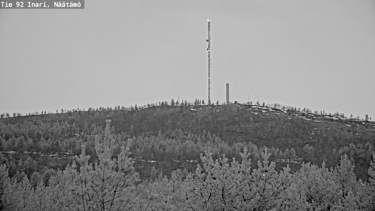 Kelikamerat Kuva Tie 92 Inari, Näätämö, Inari, Lappi