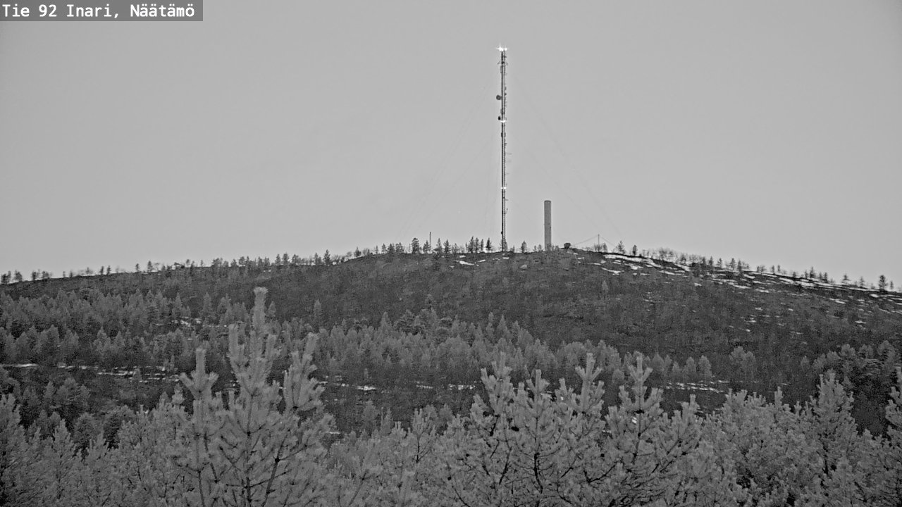 Kelikamerat Kuva Tie 92 Inari, Näätämö, Inari, Lappi