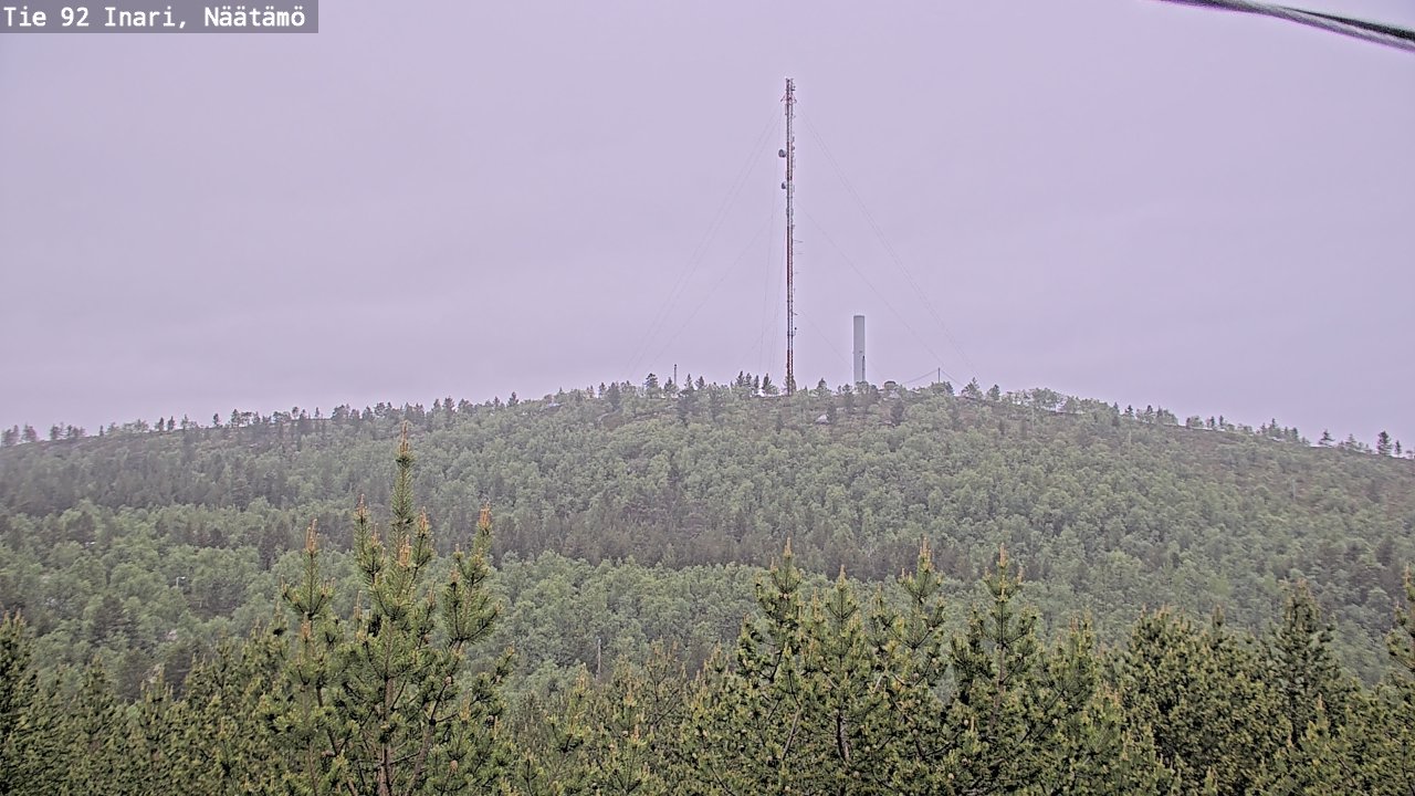 Kelikamerat Kuva Tie 92 Inari, Näätämö, Inari, Lappi