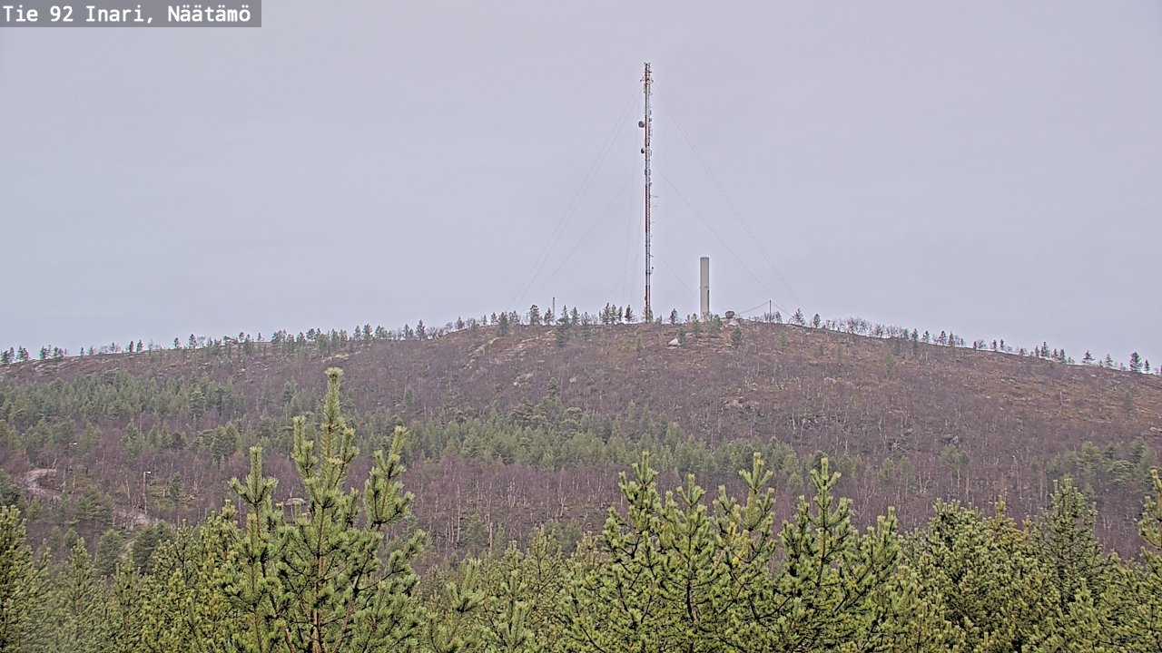 Kelikamerat Kuva Tie 92 Inari, Näätämö, Inari, Lappi